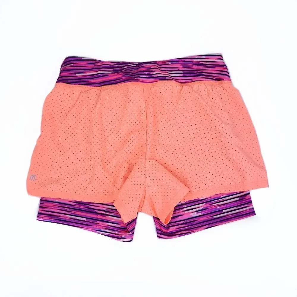 Girls Champion shirts and shorts lot size Large